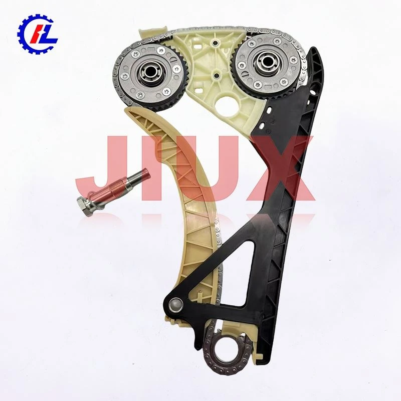 Комплект цепи совместим с BMW 3 N43 E92 E93 E90 06-11 BMW1 N43/E81 E87 E88 06-11 BMW5 N43/E60N E61N 06-10 2.0T L4 Детали двигателя Комплект цепи привода ГРМ 11318618317