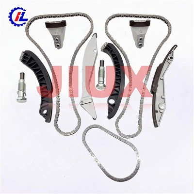 Комплект цепи ГРМ N62 11317504468 для 550i 645ci 650ci 735i 740i 745i 750i X5 N62B 4.8L запасные части для послепродажного обслуживания, замена OE 11311439552, 11317533462, 11317533479