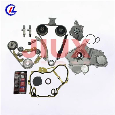 Комплект цепи ГРМ с водяным насосом, масляным насосом, натяжителем направляющей звездочки цепи для GMC Terrain, Chevy Equinox Malibu, Buick Regal GM Ecotec 2.0L 2.4L 9-4201S 9-4201SX